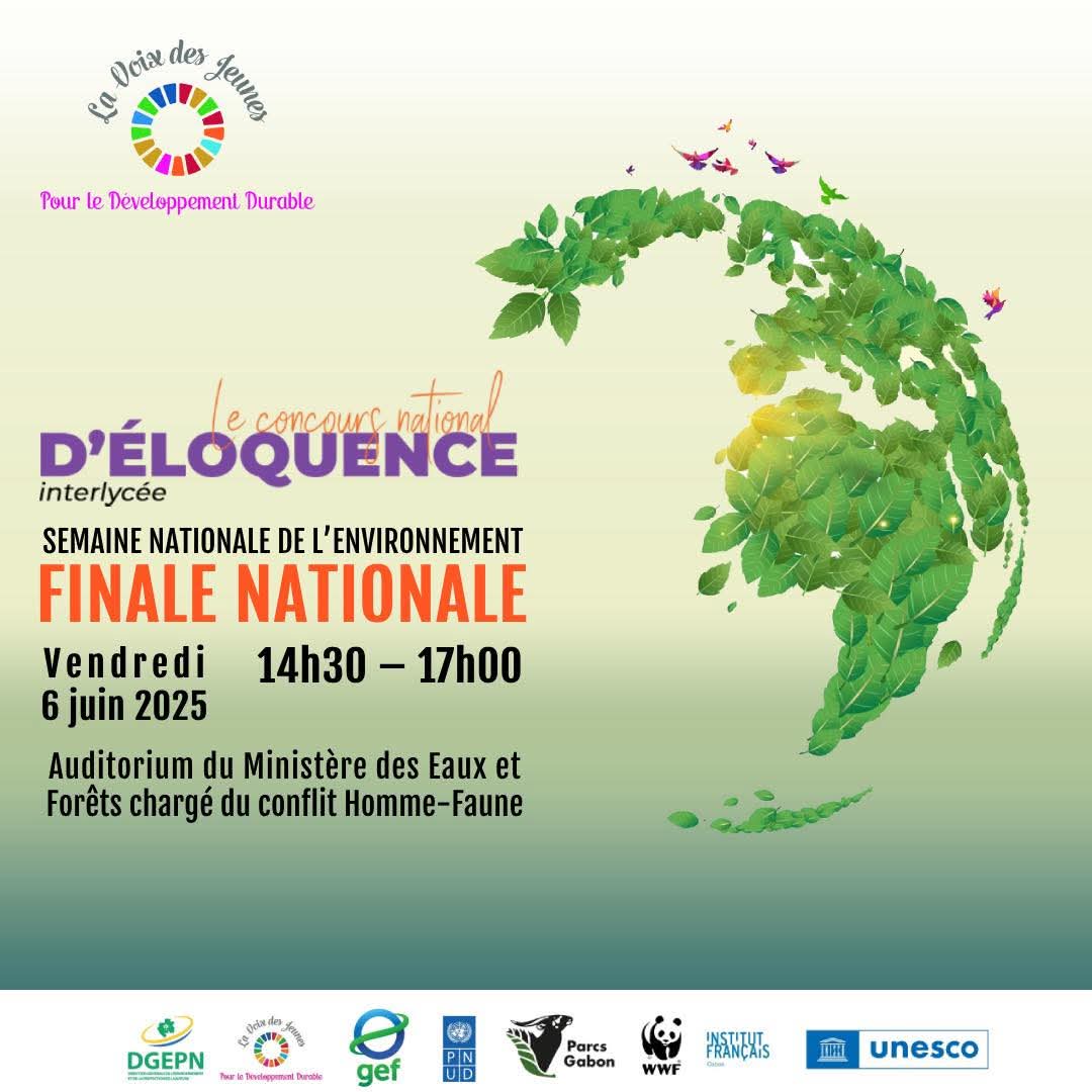 Rencontre inspirante avec la Coordinatrice Pays , dans le cadre du programme Jeunes Sentinelles pour la Nature. 
Le WWF Gabon encourage les champions provinciaux à faire entendre leur voix pour un  #GabonVert et #ZéroPlastique. A tout à l'heure pour la finale! #SNE2025