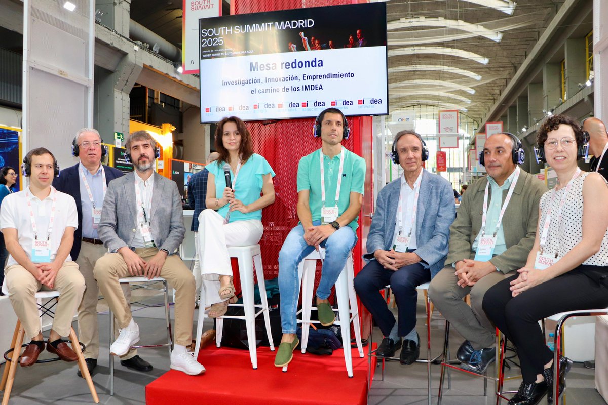 IMDEA Institutes (@imdeainstitutes) on Twitter photo 🧫 Los #IMDEAInstitutes hemos estado hoy en <a href="/south_summit/">South Summit</a> para hablar de nuestro recorrido por la ciencia, la innovación y el emprendimiento.
🎙 Hemos podido charlar con <a href="/AnaRadMo/">Ana Ramirez de Molina</a>, viceconsejera de Universidades, Investigación y Ciencia de la <a href="/ComunidadMadrid/">Comunidad de Madrid</a>. 🧫 Los #IMDEAInstitutes hemos estado hoy en <a href="/south_summit/">South Summit</a> para hablar de nuestro recorrido por la ciencia, la innovación y el emprendimiento.
🎙 Hemos podido charlar con <a href="/AnaRadMo/">Ana Ramirez de Molina</a>, viceconsejera de Universidades, Investigación y Ciencia de la <a href="/ComunidadMadrid/">Comunidad de Madrid</a>.