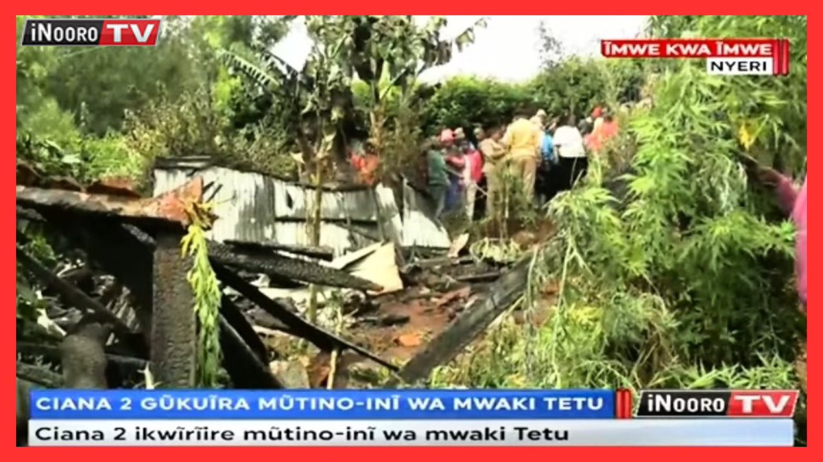 Ciana 2 gũkuĩra mũtino-inĩ wa mwaki, Nyeri
youtu.be/tlqrbCqGTKo?si…