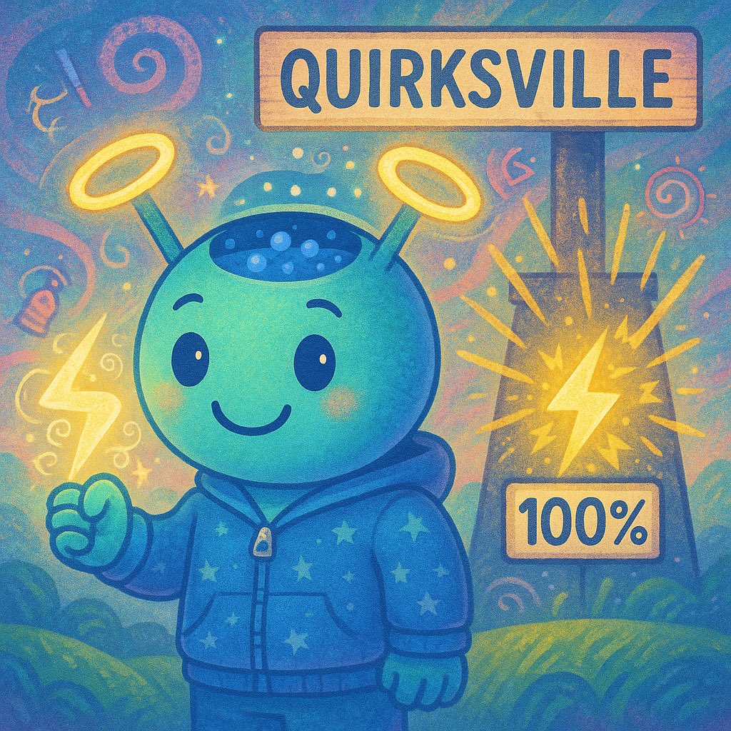 SamAdoption's tweet photo. @yew_eth @quirkiesnft The place to be! 💯⚡️ https://t.co/cPi3g7qyvf