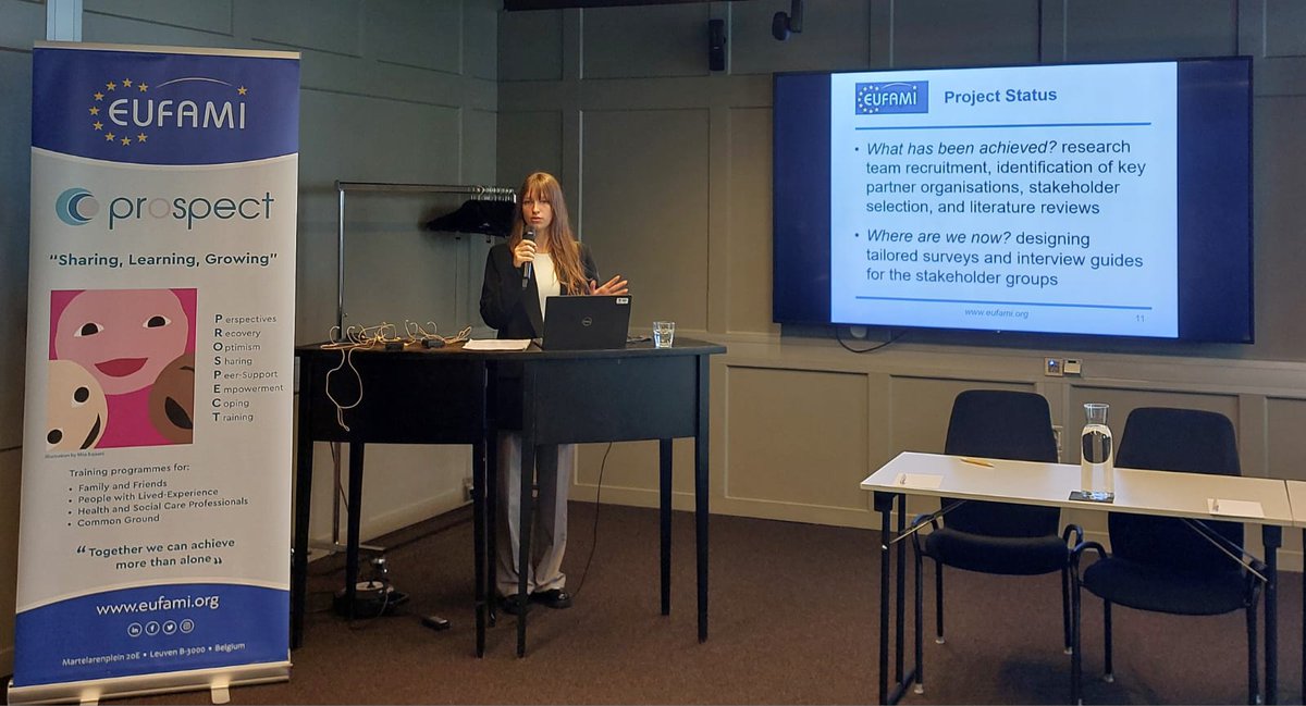 <a href="/EUFAMI/">EUFAMI</a> presents "The Reality of Schizophrenia" project, led by Hanna Dziwosz. This vital research explores the lived experiences of individuals &amp; families affected by schizophrenia in Austria, Poland, Switzerland, the Czech Republic and Israel.

#BreakingStigma #FamilySupport