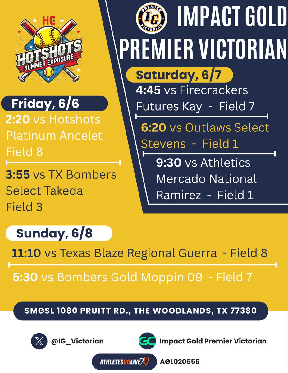 Games start today!