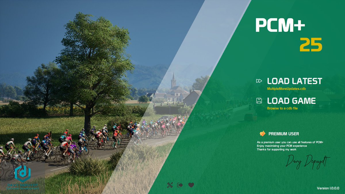 DavyDepuydt's tweet image. 🔥PCM+ for Pro Cycling Manager 2025 is now available

Boost your Cycling Manager experience as never before 🚀

ℹ️As always, make sure to try the free version first to check system compatibility

davydepuydt.com/buypcmplus.asp…