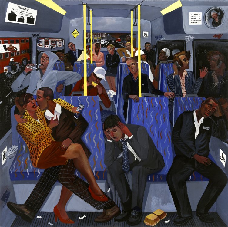 'Seven Sins, Old Kent Road Nightbus' (2005) by Ed Gray
edgrayart.com