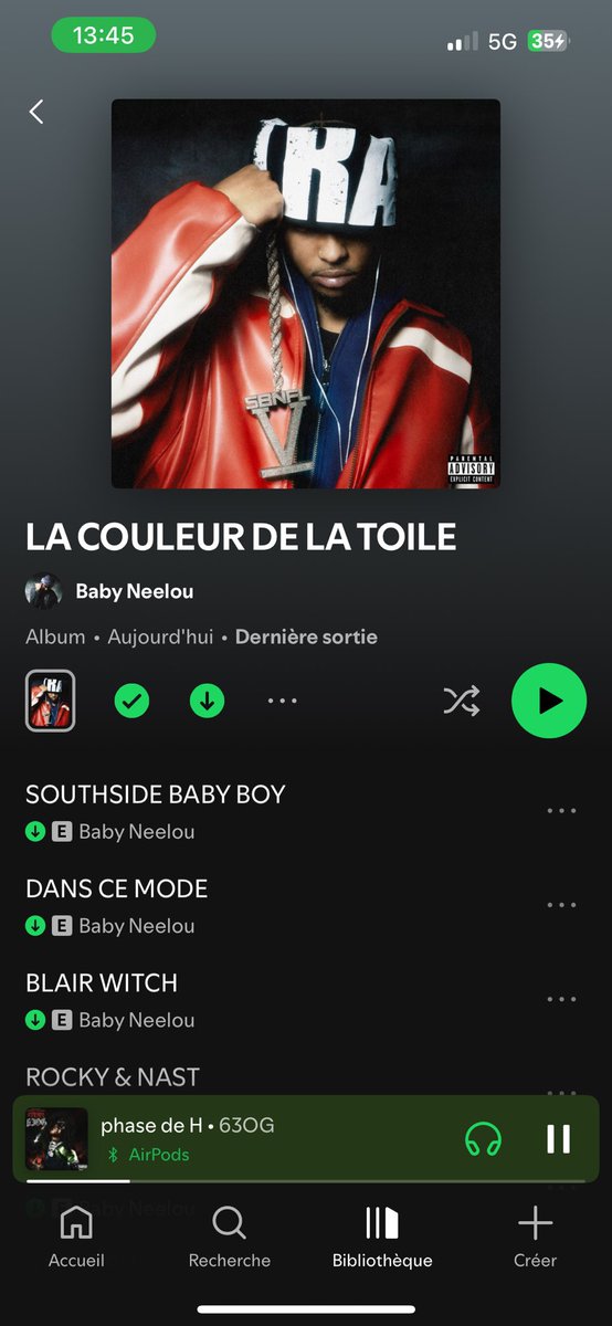 si vous savez pas quoi écouter ajd