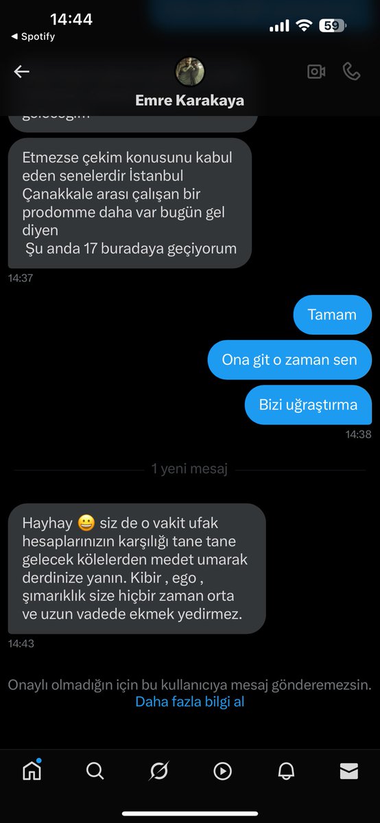 masterEmir02's tweet photo. @soloturk3400 istediğini elde edemeyince kendini belli eden bunak köle bozuntusu https://t.co/o76S9EynGj