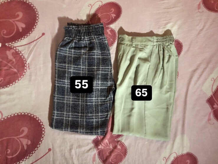 jjlyss's tweet photo. wts preloved celana kain

• ukuran m/l

+ belum pernah dipakai
+ pict 1 brand sivali, dijual karena gacocok sama warnanya (warna sage terang)

dom sby
🍊freeongkir https://t.co/eJEIEsEmae