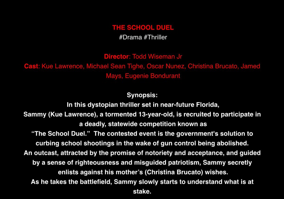 THE SCHOOL DUEL <a href="/FantasiaFest/">Fantasia International Film Festival</a> #FantasiaFest #FANTASIA2025
