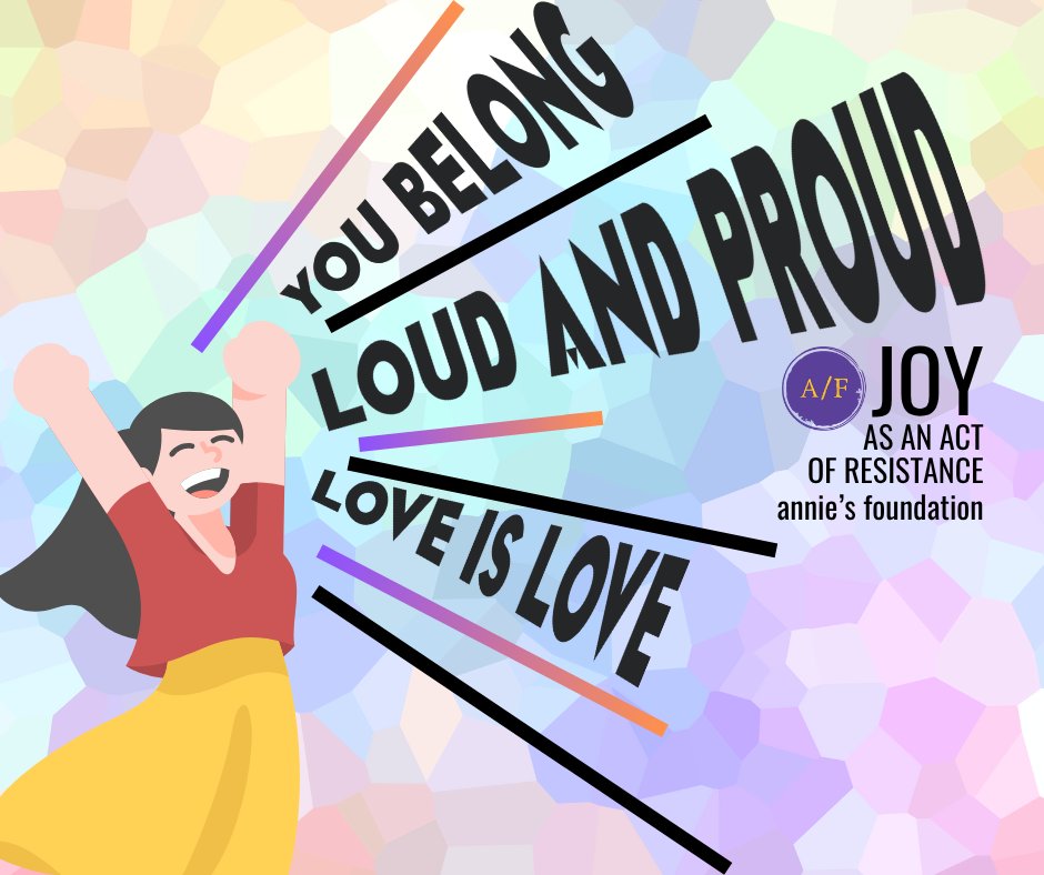 JOY As an Act of Resistance - mailchi.mp/anniesfoundati…