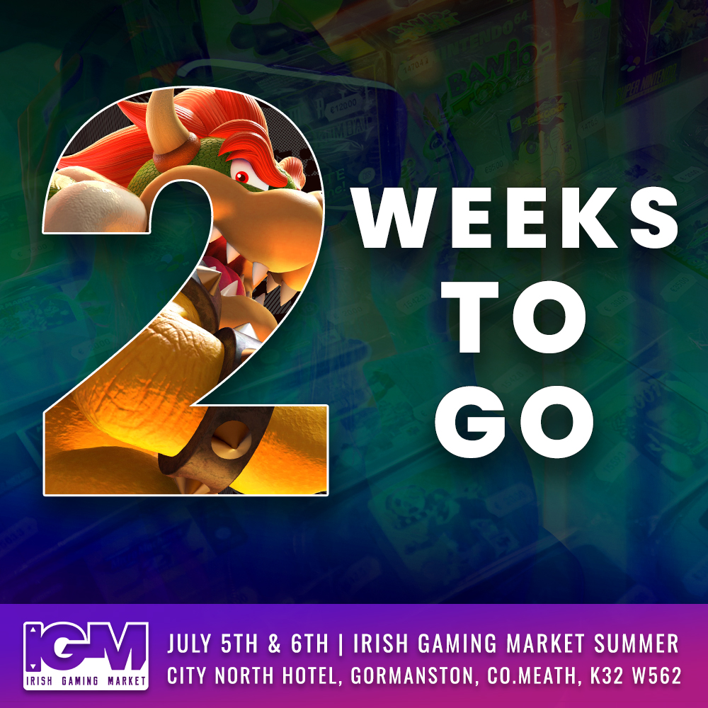 Shop. Game. Cosplay. Compete. 

Irish Gaming Market Summer is now 2 Weeks Away!

Have you got your tickets yet? 🤔

Tournament Signups and Tickets link in bio 🔗

#IGM2025 #IrishGamingMarket #IGMSummer