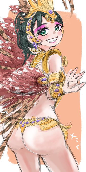 サンバガール29💃完成 
#後ろ姿からしか得られない栄養があるので見た人も貼る 