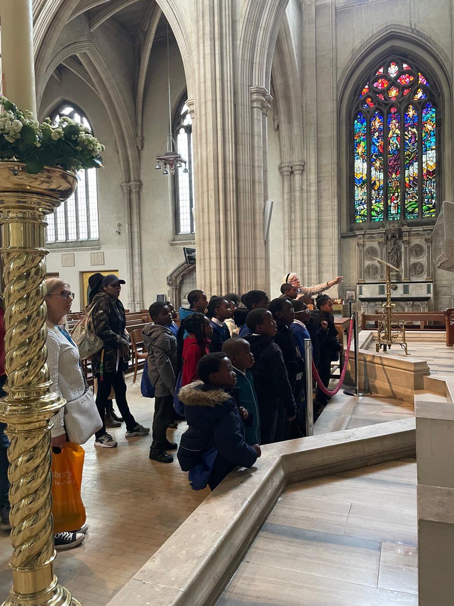 StJohnFisherCPS's tweet photo. ⛪️Year 3 embarked on a pilgrimage to St. George’s Cathedral✨! We completed our pilgrimage by attending a mass service led by Archbishop John Wilson 🙏🏾. https://t.co/ry1k5WZ4ox