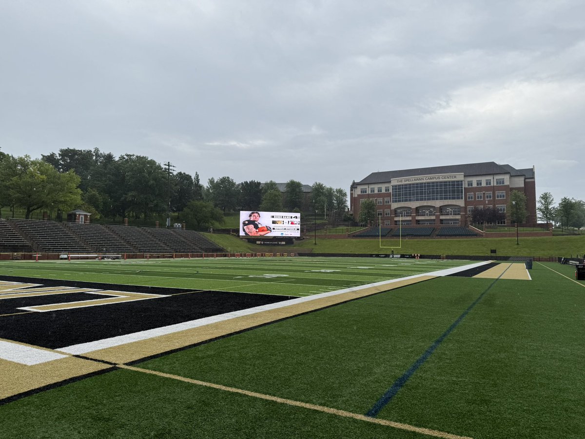Camp day is here! Lindenwood MEGA Camp is ON — rain or shine. ⛈️⚡️ 

Any lightning delays will be monitored and camp will be extended as needed to ensure completion. 

Stay tuned to our X account for weather-related updates throughout the day.