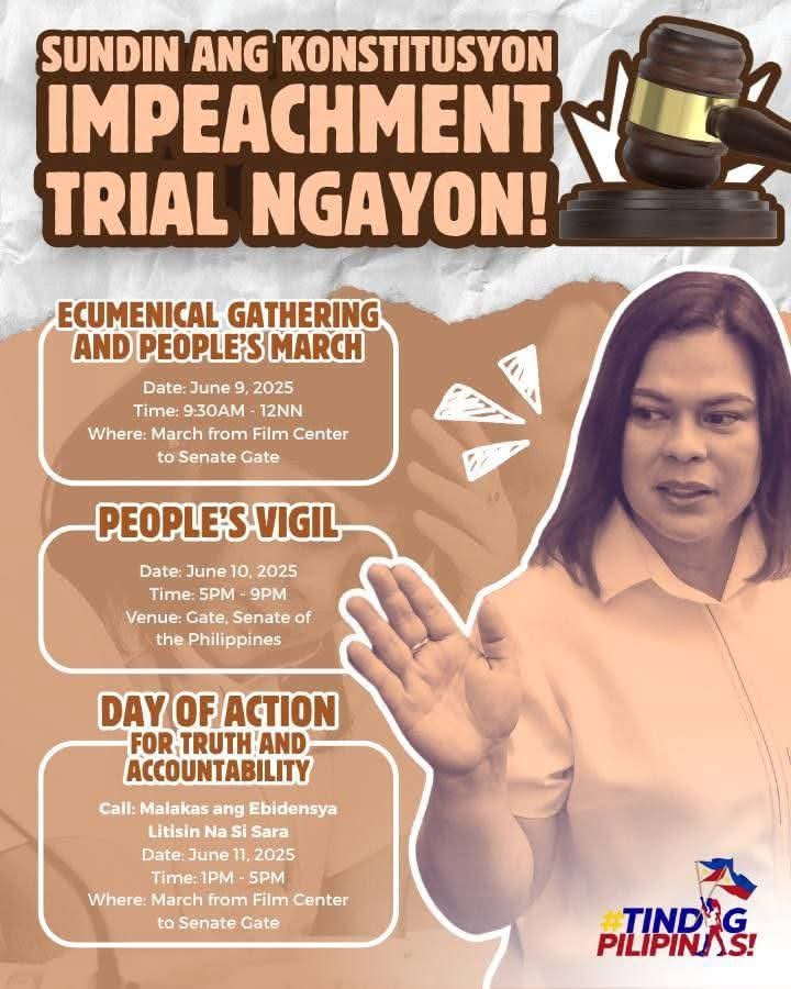 AntonMonta2's tweet image. Schedules of Protest
Venue: Senate (Not Edsa)