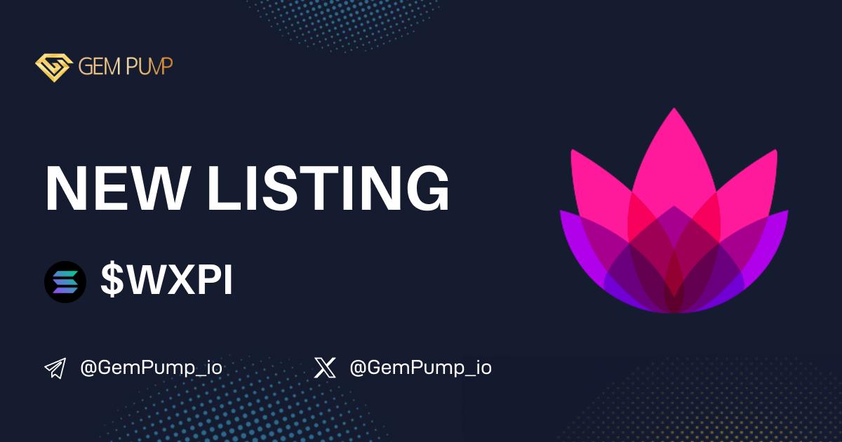 Gempump_io's tweet photo. 👏 #WXPI listed on https://t.co/0O39wVbuPx 🤝 @GemPump_io
📄 CA:H1ETW4zJBhEz85M71xbUdePsdc5z8gKuk4S9vyD2pump
🌐 TG:https://t.co/M2tUKLcG3Z
✖️ X:https://t.co/xwHWENezMX
💎 GemPump:https://t.co/vYTAY03rXR
# gempump #memecoin #100xgem https://t.co/pOOjQFOMQs