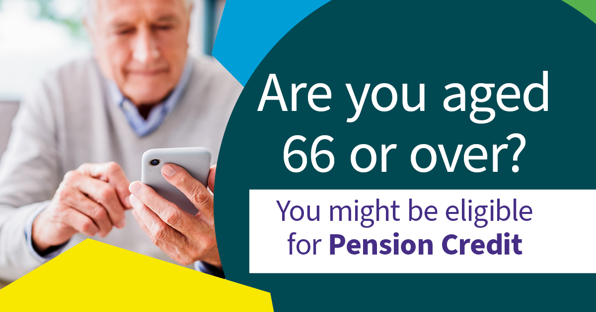 Are you aged 66 or over? You may be eligible for pension credit! Find out more visit the government website: gov.uk/pension-credit

Up to 880,000 over the age of 65 miss out on this income as it goes unclaimed, check online now to see if you or someone you know are eligible!