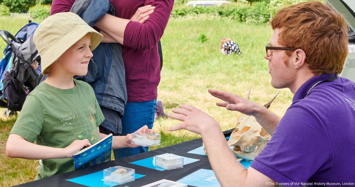 It's #VolunteersWeek and we are so thankful for our volunteers. Onsite we have over 20 Learning, Gardening and Collection volunteers. Recently some of our Learning volunteers engaged with families about UK Biodiversity at our Bioblitz. Thank you all so much! 👏