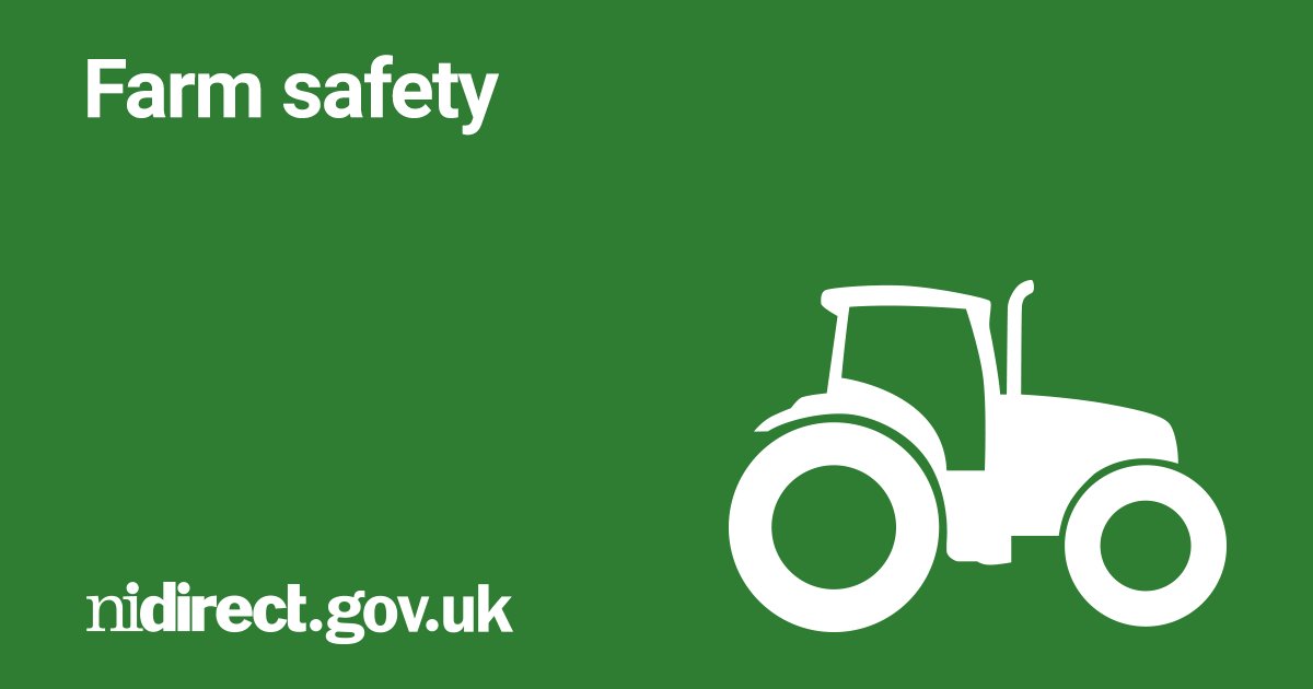 nidirect (@nidirect) on Twitter photo Farms can be one of the most dangerous 'playgrounds' for children, particularly during the summer months.
Get safety information and advice: nidirect.gov.uk/news/child-saf…
#ChildSafetyWeek
<a href="/daera_ni/">DAERA</a> @hsenigov Farms can be one of the most dangerous 'playgrounds' for children, particularly during the summer months.
Get safety information and advice: nidirect.gov.uk/news/child-saf…
#ChildSafetyWeek
<a href="/daera_ni/">DAERA</a> @hsenigov