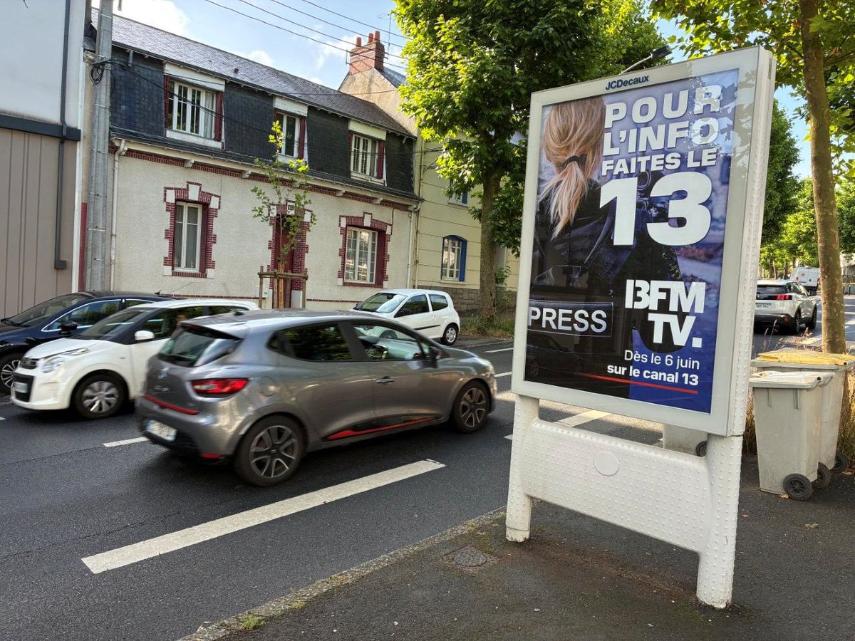 BFMTV_Inside's tweet image. EVENEMENT DES AUJOURD’HUI ! 

🔴 @BFMTV change de canal TNT : canal n° 13 de vos télécommandes

🚀 INÉDIT : campagne publicitaire déployée en France entière

🎥 centrée sur les journalistes &amp;amp; reporters rappelant le réflexe info #BFM 

📺 POUR L'INFO, FAITES LE 13

À Nantes⤵️⤵️⤵️