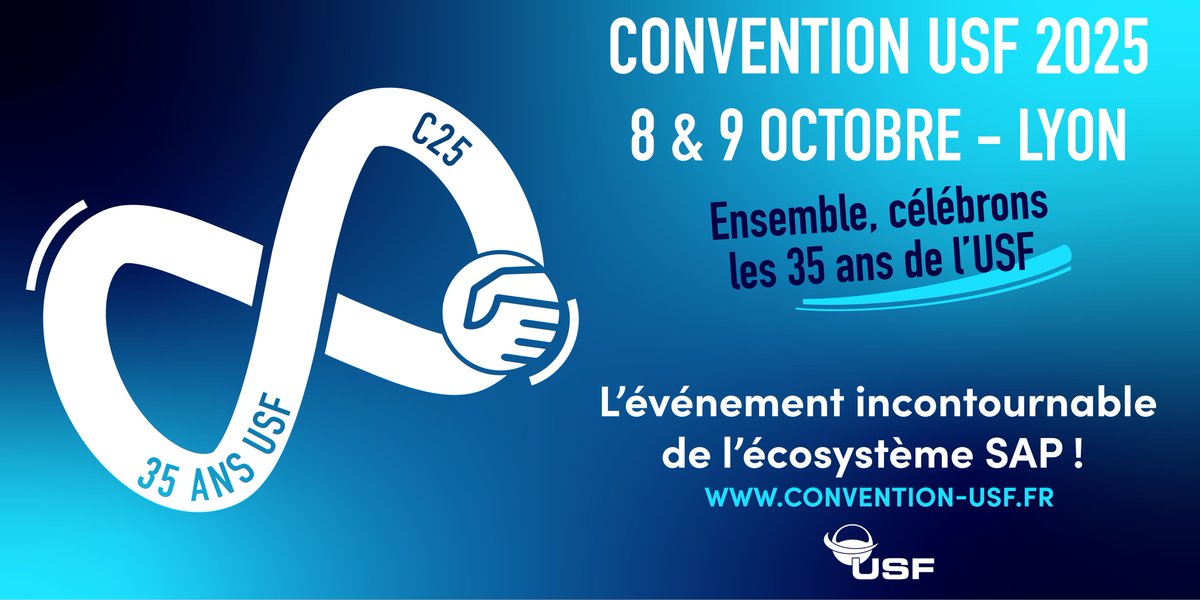 🎉Planon participe à la Convention USF 2025 ! sous le thème :
« IA, sobriété, cybersécurité… Quels équilibres pour la transformation digitale ? » 🔐🌱🤖
📍 Les 9 &amp; 10 octobre à Lyon – Centre des Congrès - Stand N°105
 Venez nous rencontrer 👉convention-usf.fr