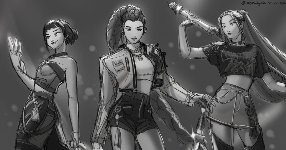 ego_lysia's tweet image. #KPOPDEMONHUNTERS because it's lowkey like KDA all over again 😩
Oh, and this is just my low-effort warm-up for today before I get back to my wips lmaoo