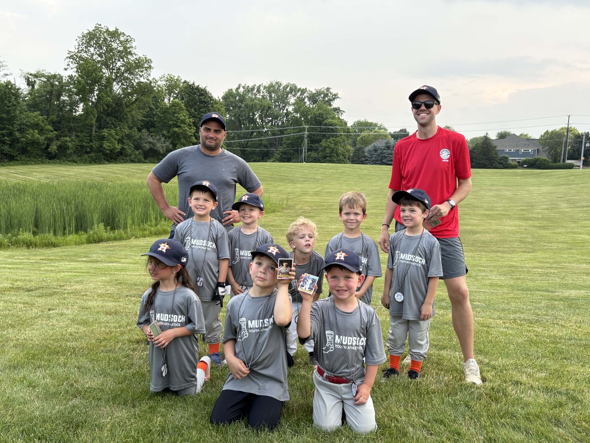 One of our 5U coaches wrapped up the season by giving each player a baseball card, along with a few words about why that one was picked just for them. Simple. Thoughtful. 100% The Mudsock Way. Thanks, Coach Halliburton!