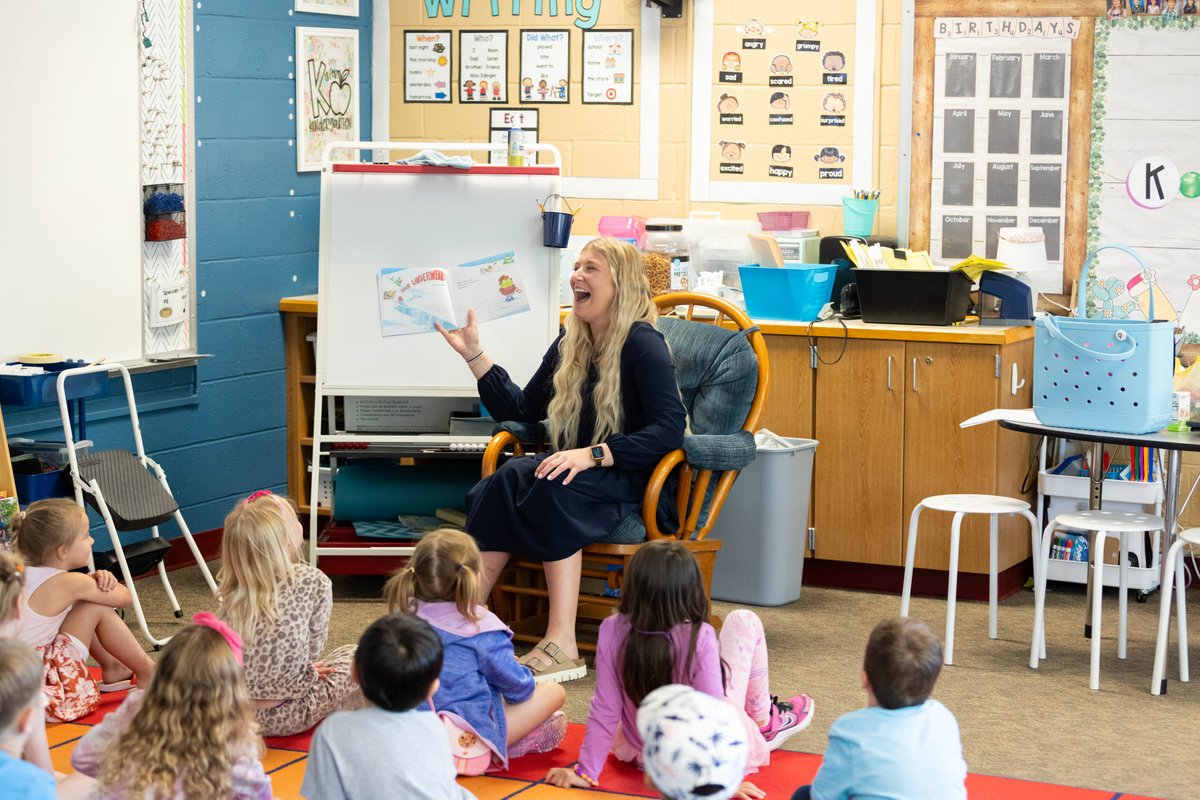 This week, South Elementary wrapped up their Gearing up for Kindergarten! Learners were able to practice writing their name, walking in lines, and listening skills. They also got to meet some of their future classmates and teachers!