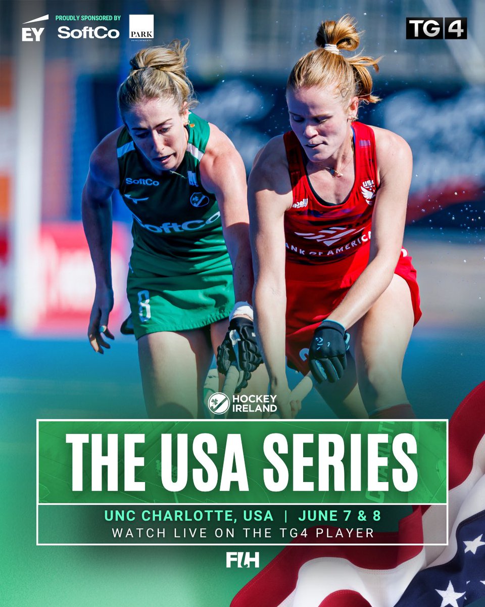 1 Day to Go 🤩

We are just over 24 hours away from our IRL Women's two-game series against the USA in Charlotte, North Carolina! With plenty of history between the sides, these games promise to be absolute thrillers!

Watch both Saturday and Sunday’s games live at 15:00 Irish