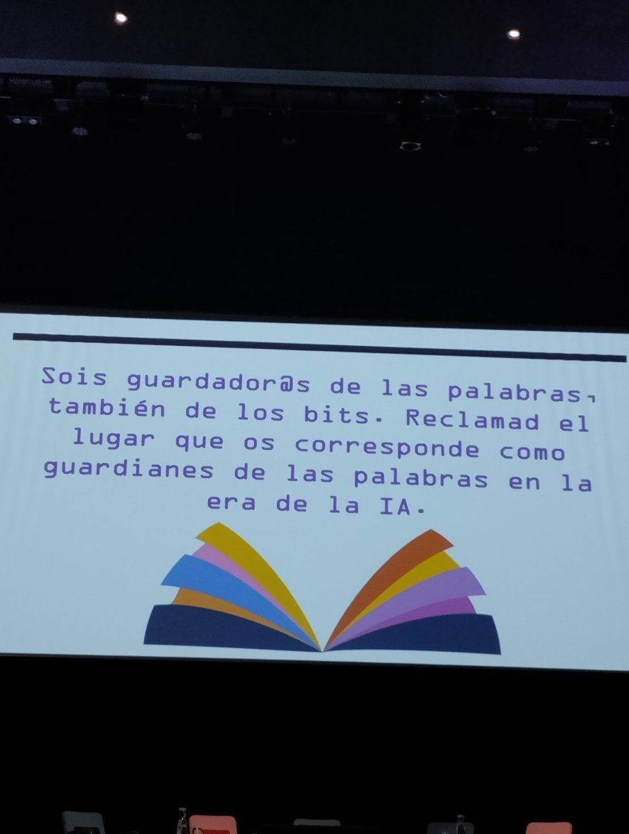 Con esta frase finaliza la ponencia de clausura de las #JEID25 <a href="/fesabid/">FESABID</a>