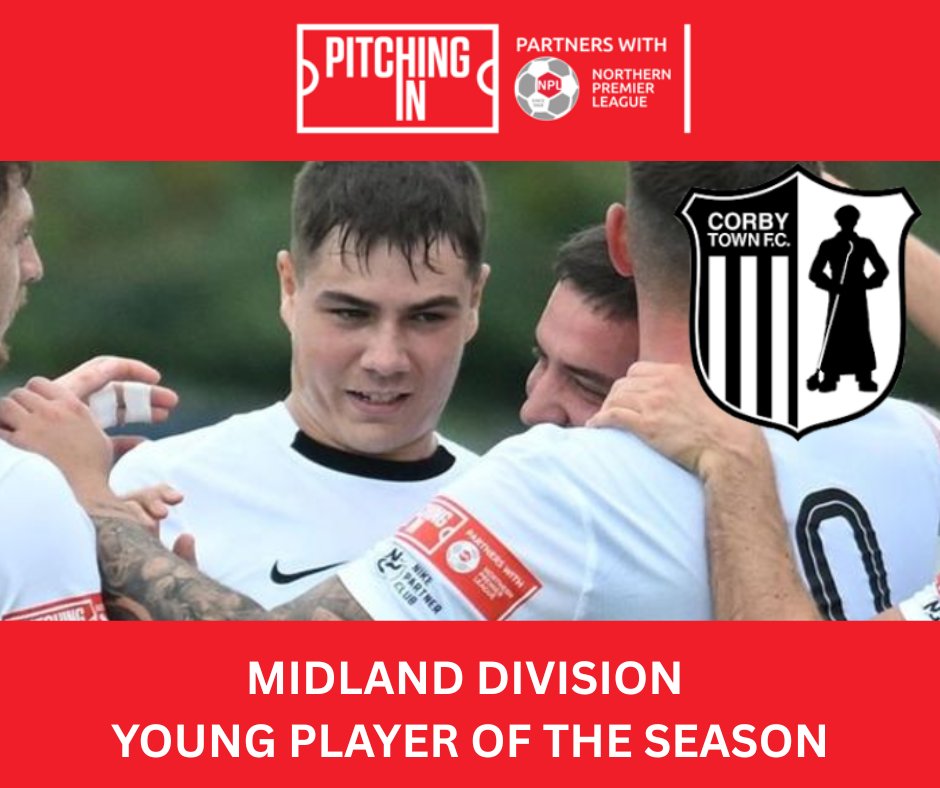 The Pitching In Northern Premier League (@northernpremlge) on Twitter photo The <a href="/PitchingIn_/">Pitching In</a> Northern Premier League Midland Division Young Player of the Season
from <a href="/corbytownfc/">Corby Town FC</a>
FLETCHER TOLL The <a href="/PitchingIn_/">Pitching In</a> Northern Premier League Midland Division Young Player of the Season
from <a href="/corbytownfc/">Corby Town FC</a>
FLETCHER TOLL