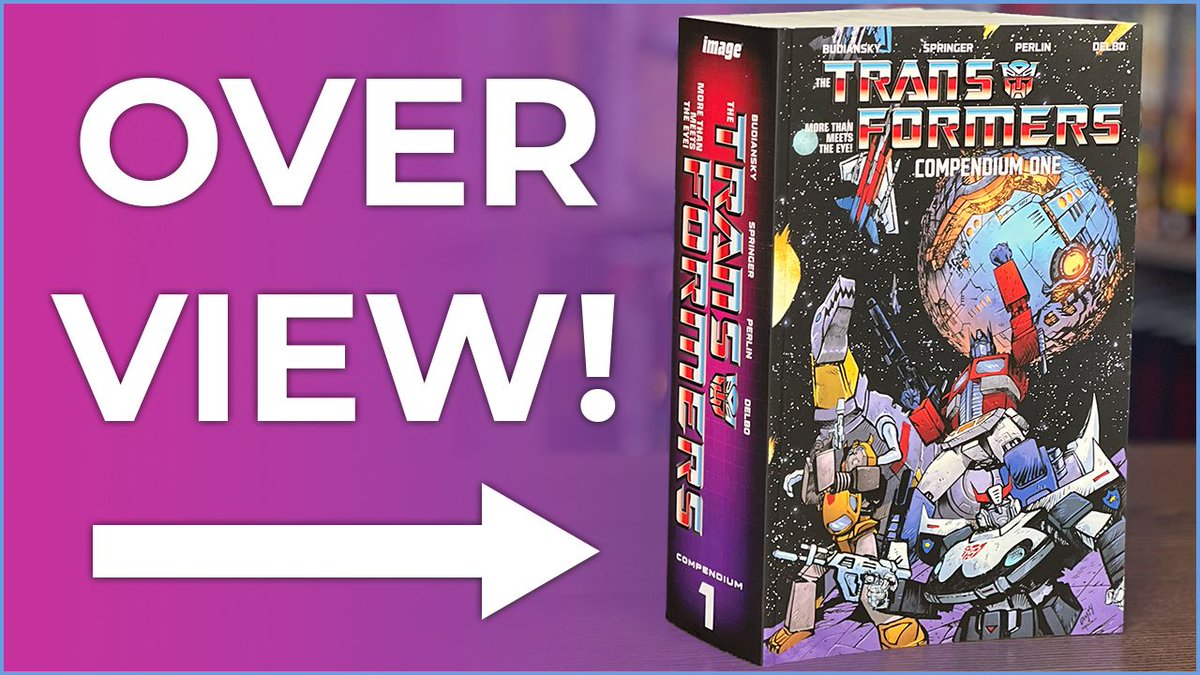 Near Mint Condition (@nearmintcon) on Twitter photo Happy FRIDAY, Minties!
We’re starting you off today with an OMAR OVERVIEW!
This one is for The Transformers Compendium Vol. 1 by <a href="/Skybound/">Skybound Entertainment</a> / <a href="/ImageComics/">Image Comics</a> collecting the classic Marvel years!
Check it out:
youtu.be/MnfFDFCms7o Happy FRIDAY, Minties!
We’re starting you off today with an OMAR OVERVIEW!
This one is for The Transformers Compendium Vol. 1 by <a href="/Skybound/">Skybound Entertainment</a> / <a href="/ImageComics/">Image Comics</a> collecting the classic Marvel years!
Check it out:
youtu.be/MnfFDFCms7o