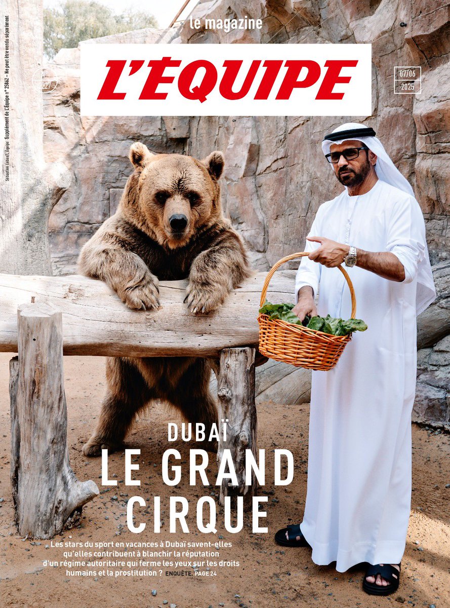De nombreux footballeurs sont actuellement en vacances à Dubaï. S’ils sont loin d’être les seuls responsables, ils contribuent ainsi à normaliser l’image d’un Émirat bien moins progressiste qu’il n’en a l’air. Enquête pour <a href="/lemaglequipe/">Le magazine L'Équipe</a> : bit.ly/4mKXiNk.