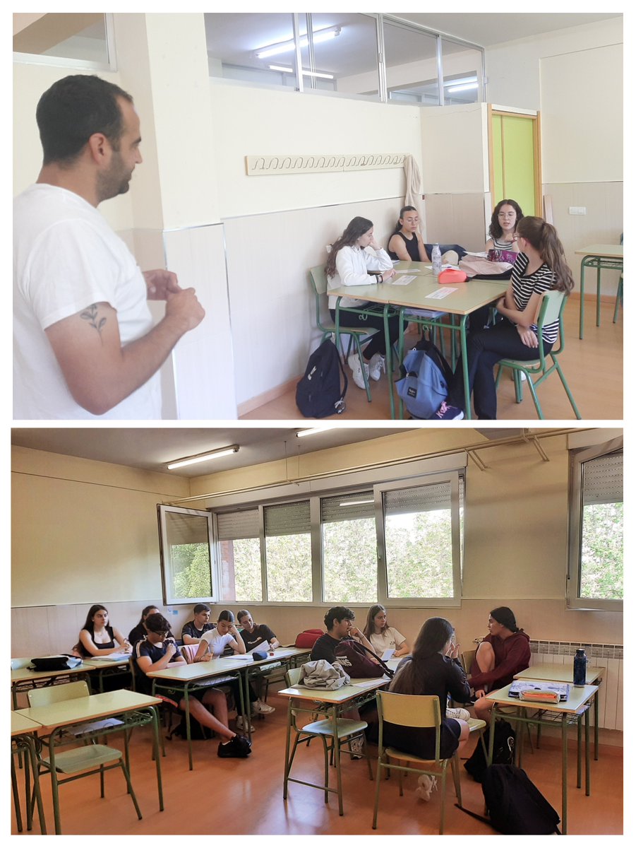 ¿Podemos extraer agua de los acuíferos sin límite? ¿Cómo gestionan los recursos la gente de la zona? Los alumnos de 1ºBCT han realizado un juego de roles para aprender sobre la complejidad de la conservación de los acuíferos, gracias al proyecto Life Duero. #somosadaja