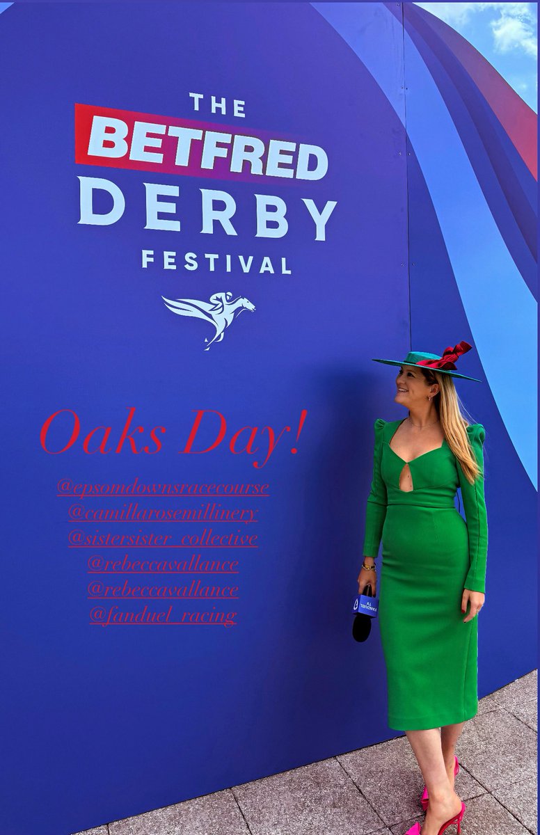 Jess Stafford (@jess_stafford_) on Twitter photo There’s a fair few American themes running throughout the Oaks & Derby this weekend. Giselle out of the <a href="/BreedersCup/">Breeders' Cup</a> winner Newspaperofrecord & Delacroix out of <a href="/BreedersCup/">Breeders' Cup</a> champ Tepin!
Covering it all over the next 2 days with <a href="/FanDuel_Racing/">FanDuel Racing</a> ⭐️🇺🇸 There’s a fair few American themes running throughout the Oaks & Derby this weekend. Giselle out of the <a href="/BreedersCup/">Breeders' Cup</a> winner Newspaperofrecord & Delacroix out of <a href="/BreedersCup/">Breeders' Cup</a> champ Tepin!
Covering it all over the next 2 days with <a href="/FanDuel_Racing/">FanDuel Racing</a> ⭐️🇺🇸