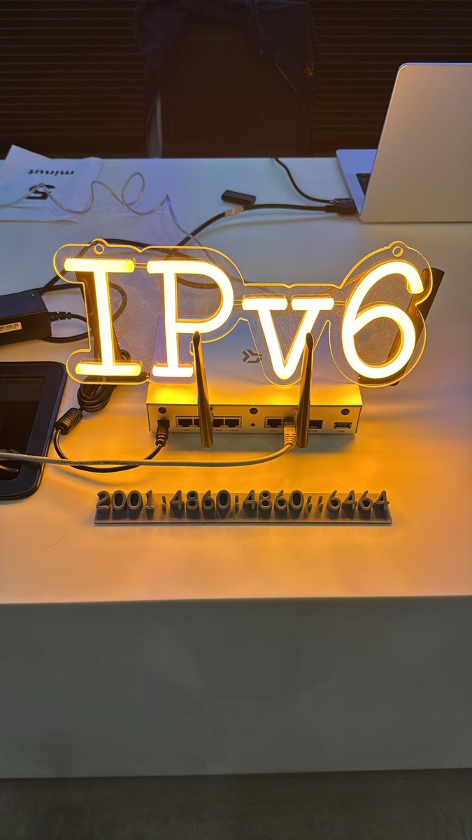 Turris (@turris_cz) on Twitter photo As every year, #TurrisOmnia is providing #IPv6 connectivity on #IPv6Day in #Prague. Big thanks to <a href="/Oskar456/">Ondřej Caletka</a> who sets it up every time 👏 As every year, #TurrisOmnia is providing #IPv6 connectivity on #IPv6Day in #Prague. Big thanks to <a href="/Oskar456/">Ondřej Caletka</a> who sets it up every time 👏