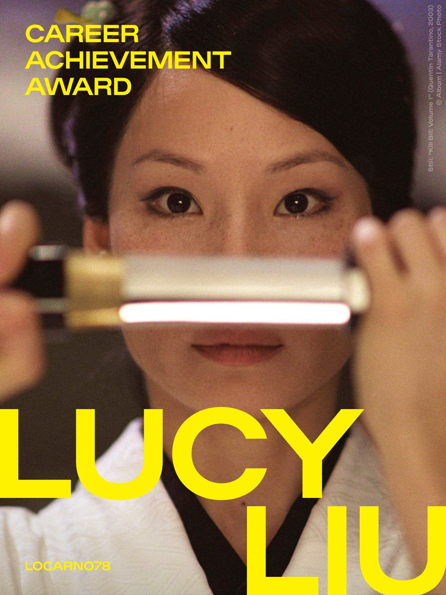 We’re excited to announce that #LucyLiu will be honored with the Career Achievement Award at #Locarno78! 

Following the award ceremony on August 14, Liu will present the premiere of “Rosemead”. The following day, she’ll engage in a public discussion with the Festival audience.