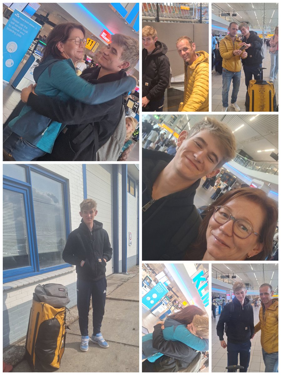 Deze kanjer gaat helemaal alleen voor 2,5 maand  naar #amerika #buitenlandsestage #mbo voelt voor ons toch ook wel als beetje 'stage' #emtynest 🪹😉