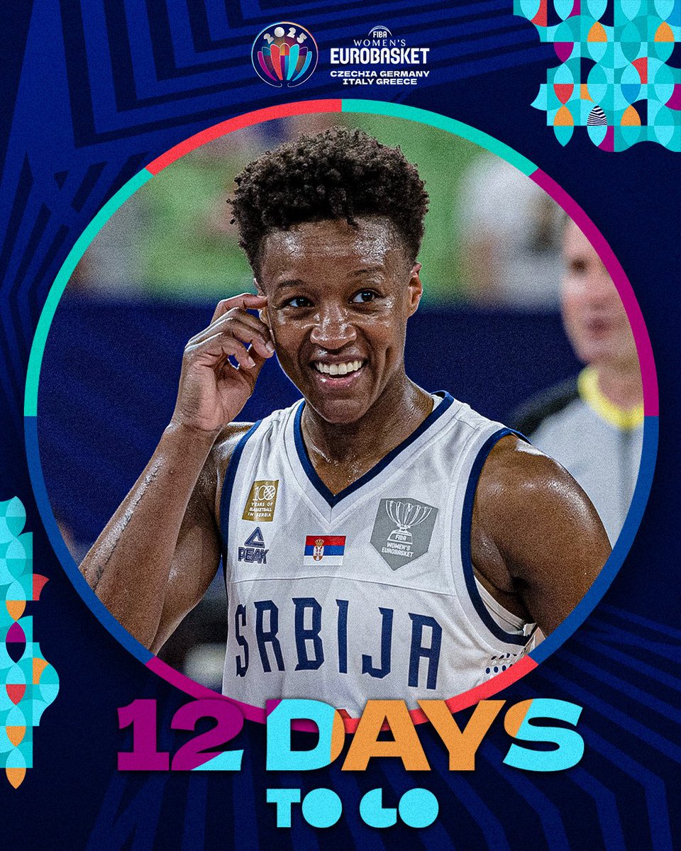 It’s getting closer and closer 🤩

#EuroBasketWomen 2025 is only 12 days away ⏳
