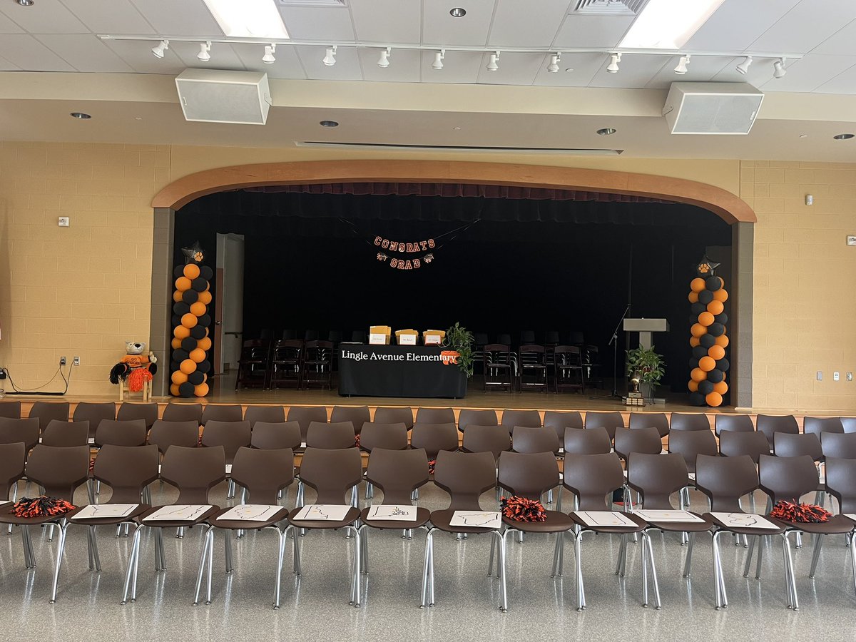Today is the day!  Our 5th graders become Middle Schoolers! 🙌🏻🎉