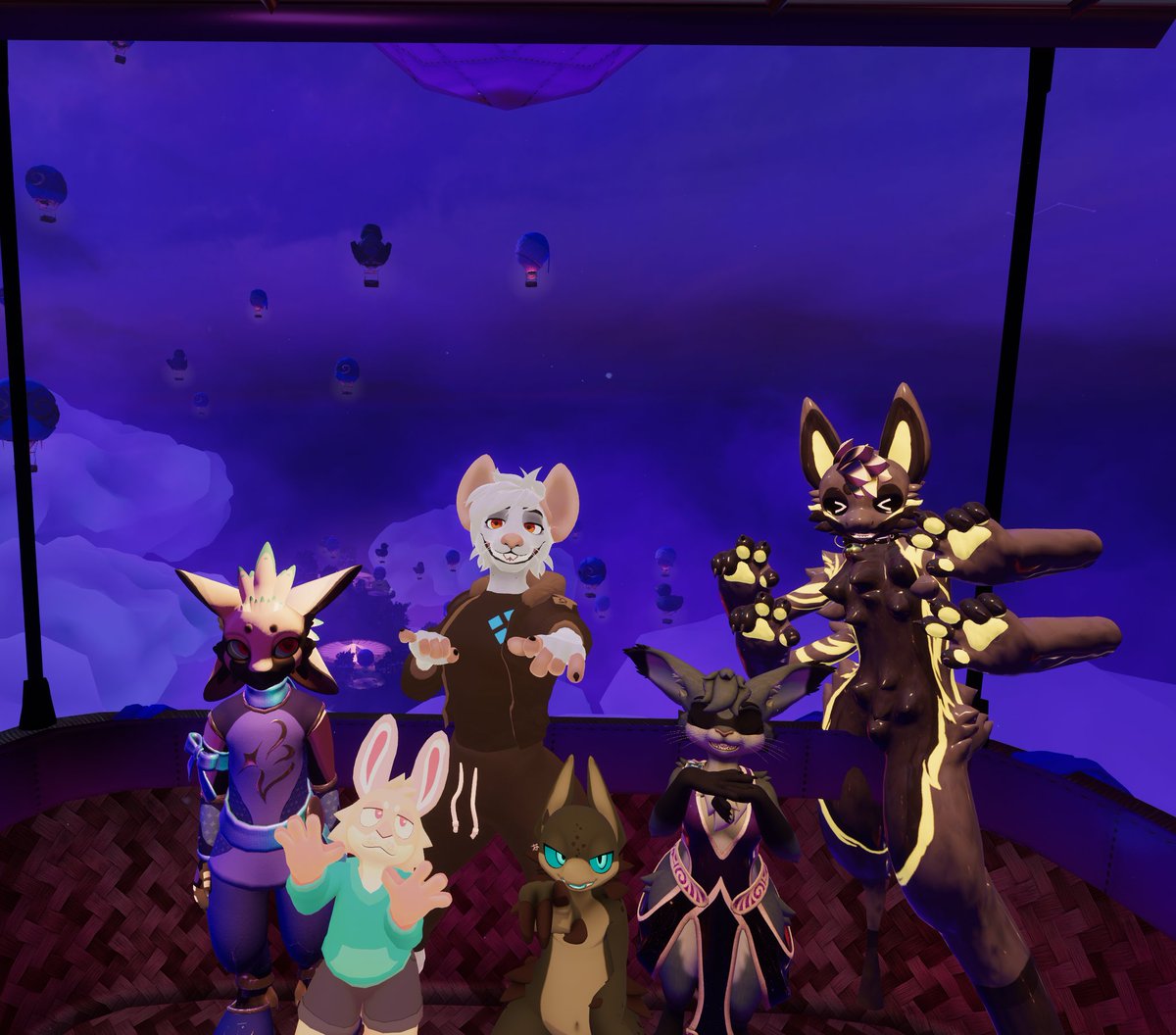 CrabbedLeaf's tweet image. Day one was a ton of fun, our group had a ton of fun exploring, but hopefully tomorrow I'll start running into people in the bigger lobbies, nice meeting some of y'all!