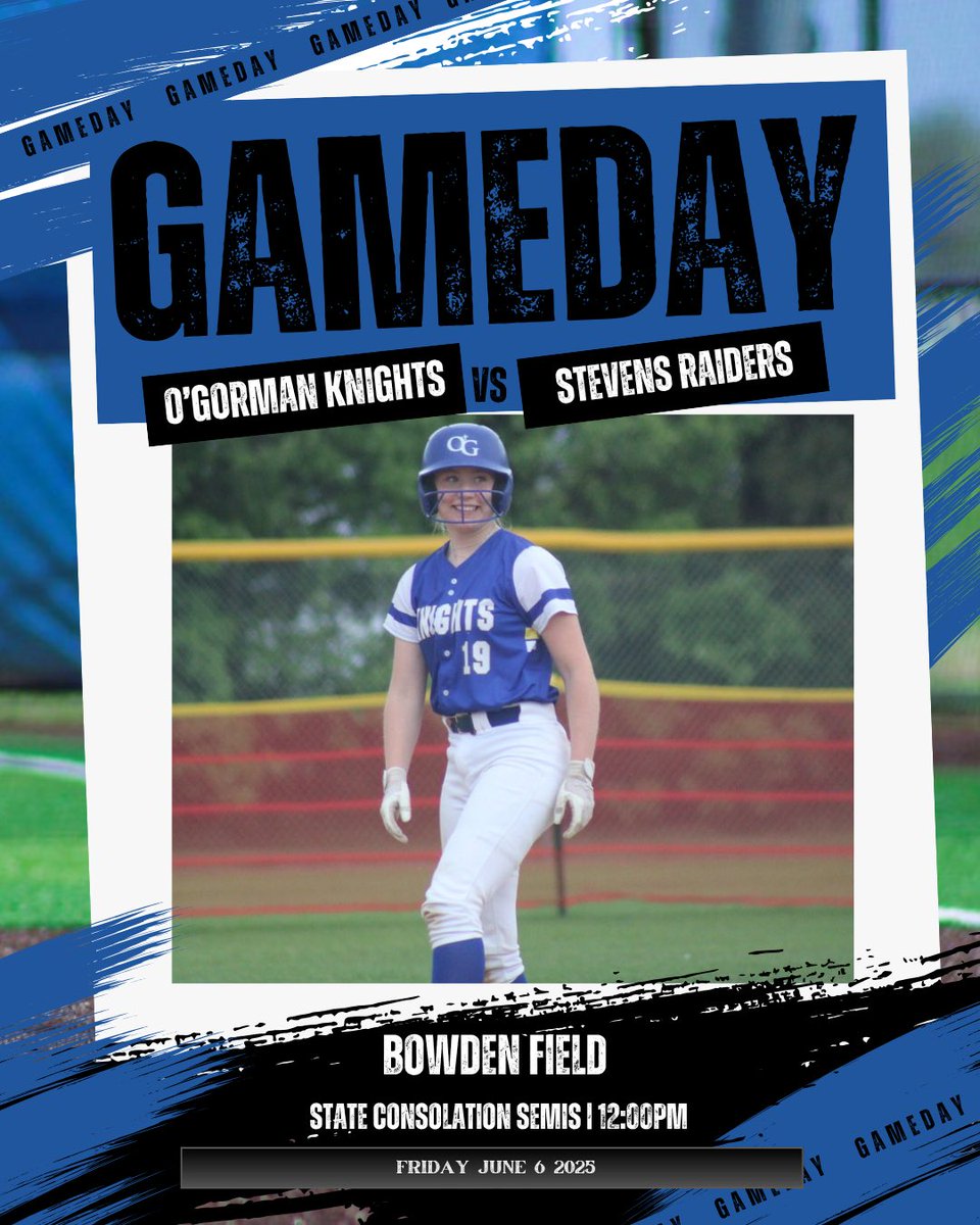 OGKnightsSB's tweet image. State Game Day, Part II. It’s a great day to have a great day!