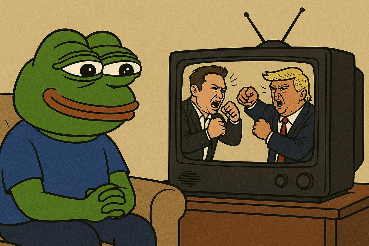 Simulation.exe has stopped responding... displaying Elon vs Trump instead. 🐸📺 #PepeCommunity
<a href="/elonmusk/">Elon Musk</a>  <a href="/realDonaldTrump/">Donald J. Trump</a>   🐸💚