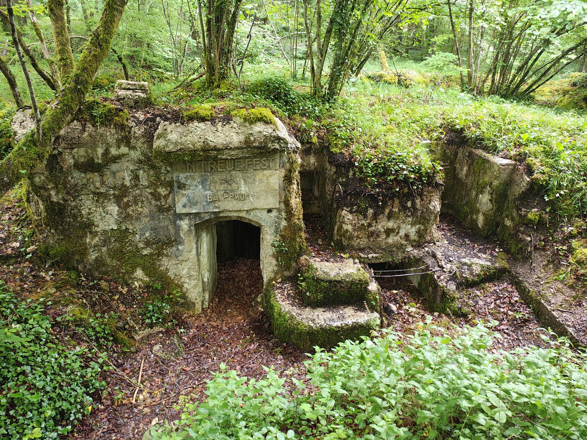 Day four of the Not So Quiet on the Western Front #podcast tour: exploring German defences in the St Mihiel sector. #WW1 #History