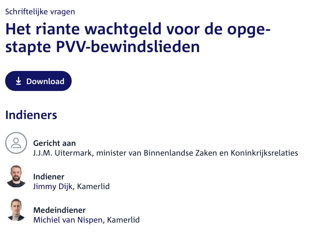 Principes tot aan de uitgang <a href="/geertwilderspvv/">Geert Wilders</a>?