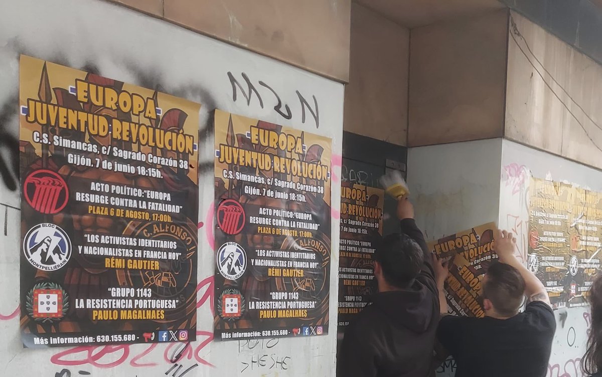 📢Continuamos con la campaña en las calles de Gijón.

¿Te lo vas a perder?

EUROPA RESURGE CONTRA LA FATALIDAD 🏴