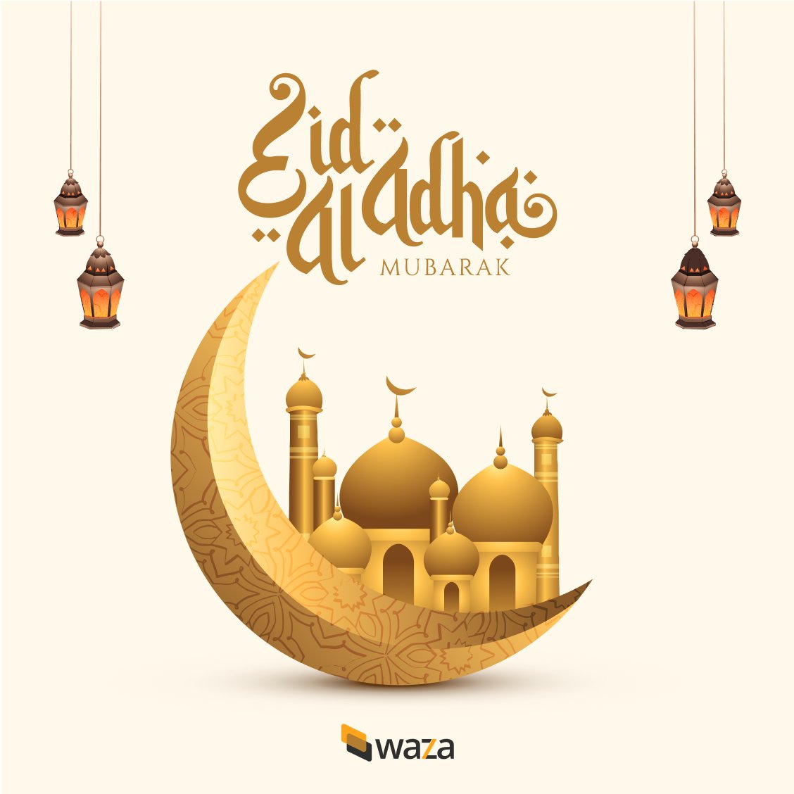 Eid Mubarak from all of us at Waza!

As we celebrate Eid al-Adha, we honor the spirit of sacrifice, generosity, and community. May this season bring peace, progress, and prosperity to you and your loved ones. 🌙

#EidAlAdha #Waza