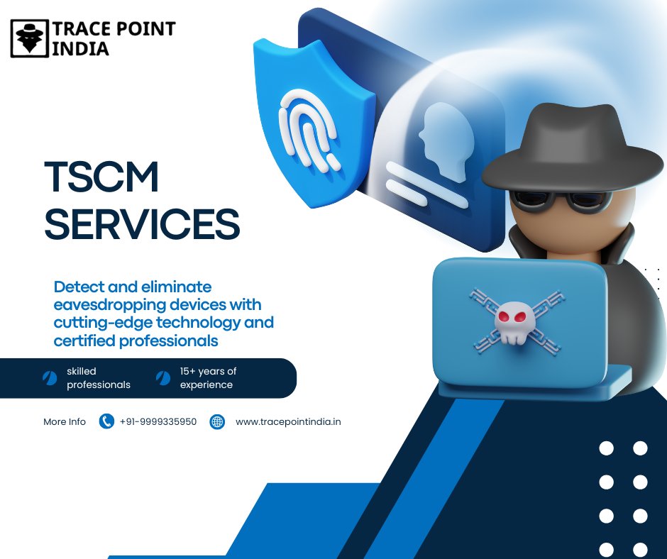 point_trace's tweet image. 🕵️‍♀️ Is your office secure?
Hidden bugs. Spy cams. GPS trackers.

🌐- lnkd.in/dNBcaEEk

#TracePointIndia #CorporateEspionage #SurveillanceDetection #PrivacyMatters #DataSecurity #OfficeSecurity