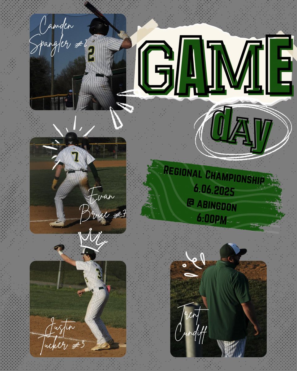 NHS Baseball (@northsidebaseb2) on Twitter photo Vikings are back in action tonight! We head down 81 South to take on Abingdon in the 3D Regional Finals.
Varsity travels to Abingdon (1st pitch is at 6:00).
<a href="/VikingSportsNHS/">Northside Athletics</a> <a href="/PrepBaseballVA/">Prep Baseball Virginia/DC</a> <a href="/central_scout/">CentralVABaseballScout</a> Vikings are back in action tonight! We head down 81 South to take on Abingdon in the 3D Regional Finals.
Varsity travels to Abingdon (1st pitch is at 6:00).
<a href="/VikingSportsNHS/">Northside Athletics</a> <a href="/PrepBaseballVA/">Prep Baseball Virginia/DC</a> <a href="/central_scout/">CentralVABaseballScout</a>