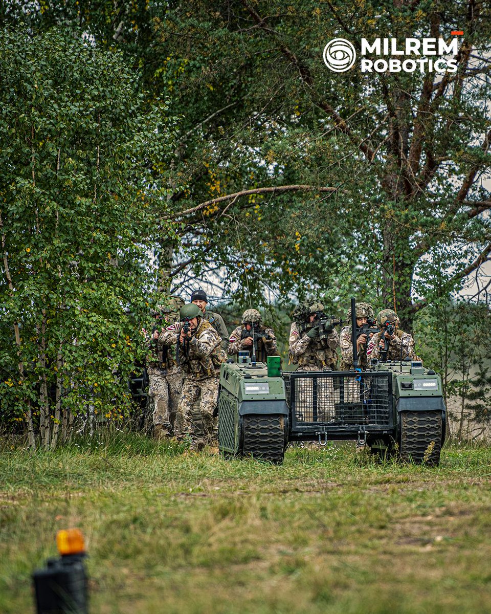 As the global leader in robotics and autonomous systems, Milrem Robotics plays a central role in coordinating #iMUGS2, the EU's flagship programme, backed by the  European Defence Fund.

Discover how we're shaping the future of autonomous defence: lnkd.in/ddsrN23v
