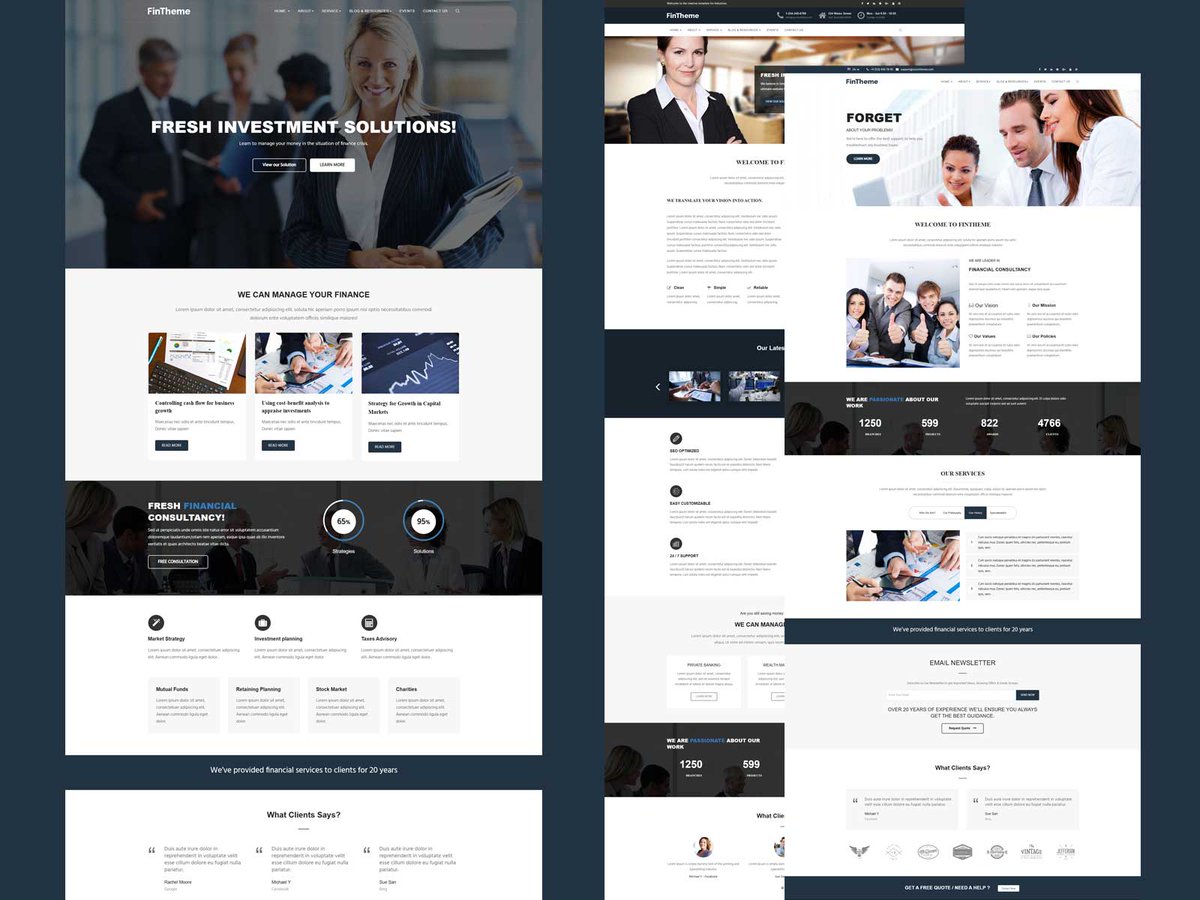 zozothemes's tweet image. ๐ Launch Your Finance Website with Style!
Meet Fintheme โ the ultimate Finance & Consultancy HTML5 Template built for professionals.
๐ Try Fintheme today! 1.envato.market/Ym6Nj
#FinanceWebsite #ConsultancyTemplate #HTML5Template